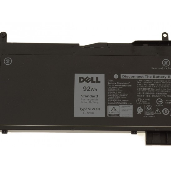 Baterie Laptop, Dell, Latitude 5480, E5480, VG93N, 11.1V, 7666mAh, 92Wh