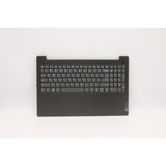 Carcasa superioara cu tastatura palmrest Laptop, Lenovo, V15 G2 ALC Type 82KD, 5CB1C18859, AP21S000110, EC21S000, HY560, gri, layout US