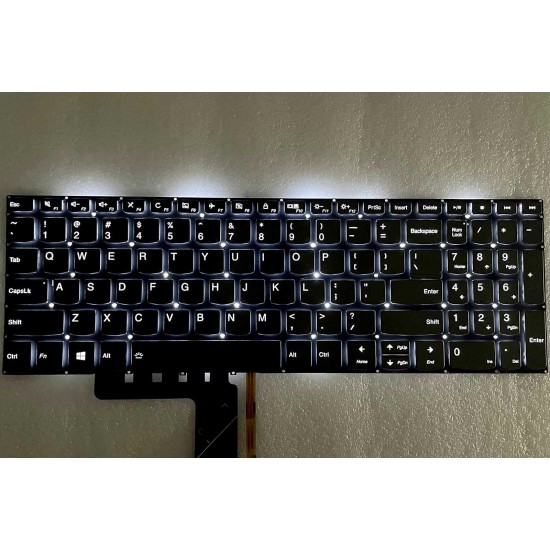 Tastatura Laptop, Lenovo, IdeaPad 3 15ADA05 Type 81W1, 3-15ADA05, iluminata, layout US