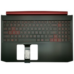 Carcasa superioara cu tastatura palmrest Laptop, Acer, Aspire Nitro 5 AN515-44, 6B.Q5BN2.001, cu iluminare, pentru GTX 1660Ti, layout US