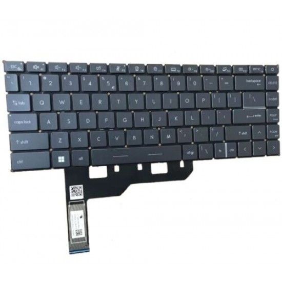 Tastatura Laptop, MSI, Prestige P14 MS-14C1, MS-14C2, MS-14C4, iluminata, layout US Tastaturi noi