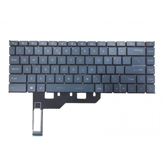 Tastatura Laptop Gaming, MSI, Vector GP66 12UH, 12UGS, MS-1542, iluminata, layout US Tastaturi noi