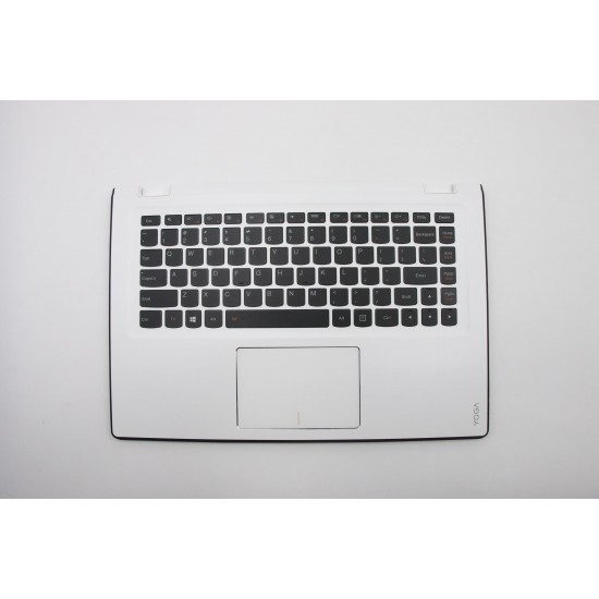 arcasa superioara cu tastatura palmrest Laptop, Lenovo, Flex 3-1470 Type 20480, 20486, 80JK, 80JY, 5CB0H35600, cu iluminare, layout US