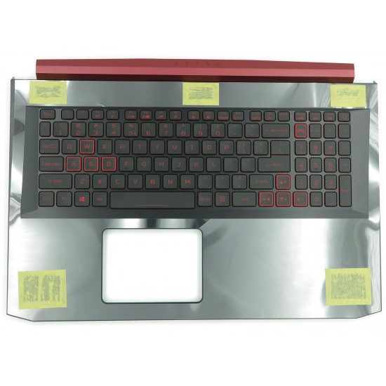 Carcasa superioara cu tastatura palmrest Laptop, Acer, Nitro 5 AN517-51, 6B.Q5DN2.001, cu iluminare, pentru GTX 1660Ti, layout US Carcasa Laptop