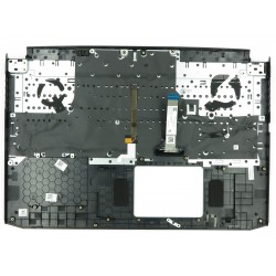 Carcasa superioara cu tastatura palmrest Laptop, Acer, Nitro 5 AN517-41, 6B.QCUN2.001, cu iluminare RGB, layout US