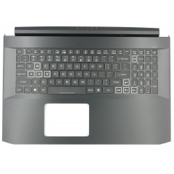 Carcasa superioara cu tastatura palmrest Laptop, Acer, Nitro 5 AN517-54, 6B.QCUN2.001, cu iluminare RGB, layout US