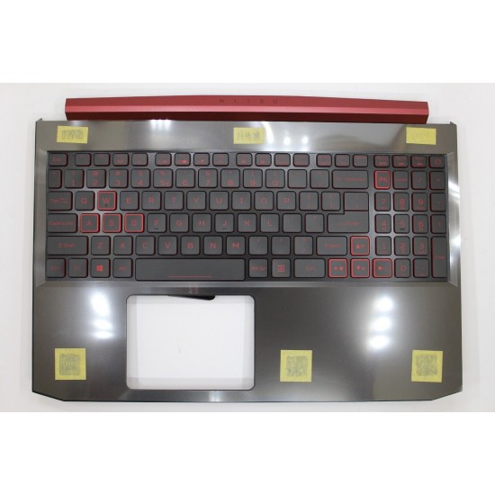 Carcasa superioara cu tastatura palmrest Laptop, Acer, Nitro 5 AN515-43, 6B.Q5XN2.001, cu iluminare, layout US