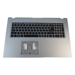 Carcasa superioara cu tastatura palmrest Laptop, Acer, Aspire Pro 5 A517-52, A517-52G, 6B.A5GN2.001, cu iluminare, layout US
