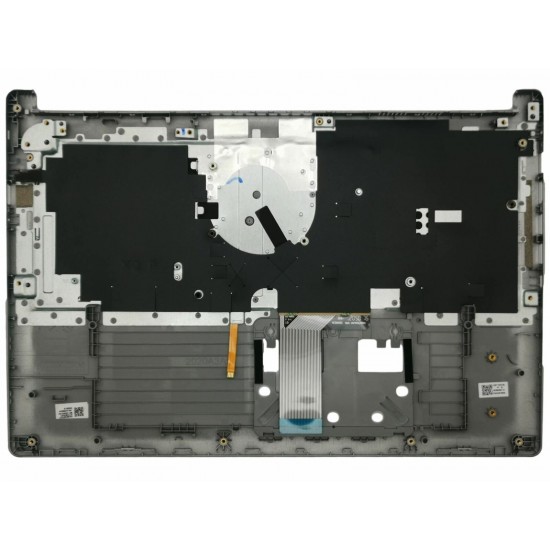 Carcasa superioara cu tastatura palmrest Laptop, Acer, Aspire A515-45, A515-45G, 6B.HWCN7.030, cu iluminare, argintie, layout US Carcasa Laptop