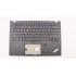 Carcasa superioara cu tastatura palmrest Laptop, Lenovo, ThinkPad T490S Type 80NX, 80NY, 02HM282, 02HM318, cu iluminare, layout US