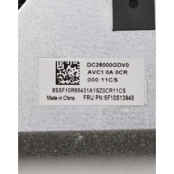 Cooler Laptop, Lenovo, V17 G4 IRU Type 83A2, 5F10S13948, 5F10S13949, DFS5K22B15673P, FNBL, DC28000GDF0, 5V, 0.5A