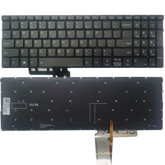 Tastatura Laptop, Lenovo, ThinkBook 15-IML Type 20RW, iluminata, layout US