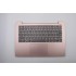 Carcasa superioara cu tastatura palmrest Laptop, Lenovo, IdeaPad 330S-14IKB Type 81F4, 81JM, 5CB0R42544, cu iluminare, aurie layout US