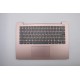 Carcasa superioara cu tastatura palmrest Laptop, Lenovo, IdeaPad 330S-14IKB Type 81F4, 81JM, 5CB0R42544, cu iluminare, aurie layout US