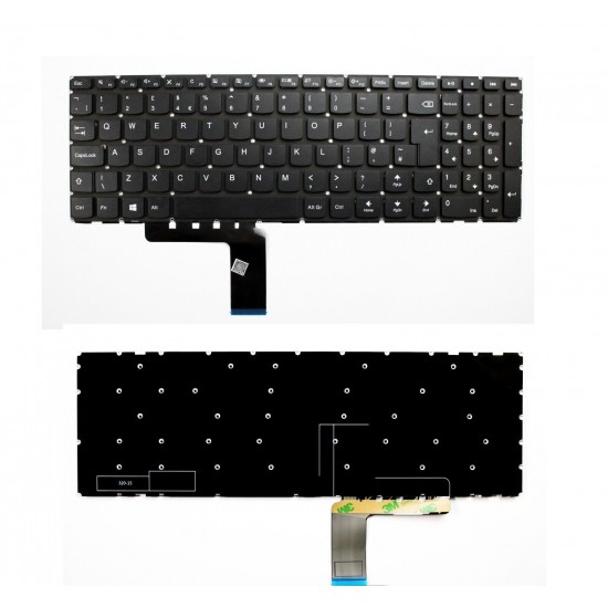 Tastatura Laptop, Lenovo, IdeaPad V310-15ISK Type 80SY, V310-15IKB Type 80T3, layout UK