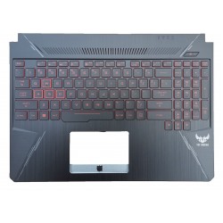 Carcasa superioara cu tastatura palmrest Laptop Gaming, Asus, TUF FX505GD, FX505GE, FX86G, 90NR00S2-R32UI0, iluminata, layout US