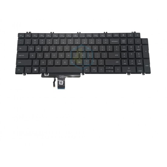 Tastatura Laptop, Dell, RHGDM, iluminata, layout US