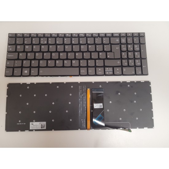 Tastatura Laptop, Lenovo, IdeaPad V330-15IKB Type 81AX, iluminata, layout UK