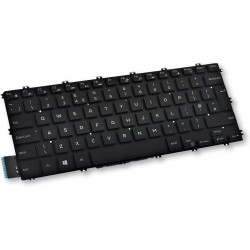 Tastatura Laptop, Dell, Inspiron 13 7380, 7386, P91G, 09294M, layout UK