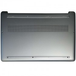 Carcasa inferioara bottom case Laptop, HP, EA0P500322, EA0P500322A, EA0P5003220, L63590-001, argintie