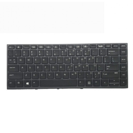 Tastatura Laptop, HP, Zbook Studio G3, Zbook Studio G4, 841681-001, iluminata, cu rama, layout US Tastaturi noi
