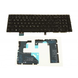 Tastatura Laptop Gaming, Dell, Alienware M17 R1, 1PGHR, 01PGHR, MPW23, 0MPW23, iluminata RGB, layout US
