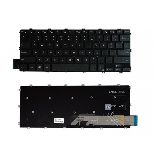 Tastatura Laptop, Dell, Inspiron 13 7380, 7386, P91G, layout US