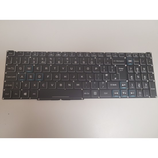 Tastatura Laptop, Acer, Nitro 5 AN515-54, AN515-43, AN517-51, AN715-51, iluminata RGB, UK Tastaturi noi