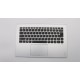 Carcasa cu tastatura Laptop, Lenovo, Yoga 910-13IKB Type 80VG, 80VF, 5CB0M35044, iluminata, argintie, layout US