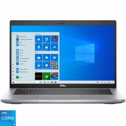 Laptop Dell Latitude 5420 cu procesor Intel Core i5-1145G7, 14 inch, Full HD, 16GB, 512GB SSD, Intel Iris Xe Graphics, Windows 10 Pro, Silver, refurbished