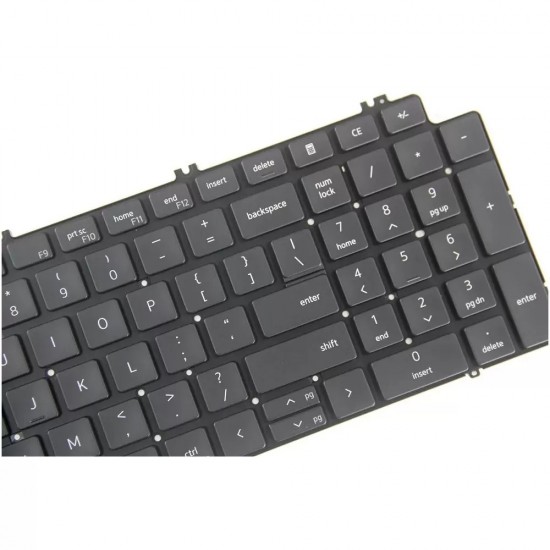 Tastatura Laptop, Dell, Precision 7550, 7750, 7760, 08XY7G, 8XY7G, iluminata, layout US Tastaturi noi