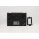 Carcasa superioara cu tastatura palmrest Laptop, Lenovo, ThinkPad X13 Yoga Gen 1 Type 20SX, 20SY, 5M10Y85810, 460.0JH08.0001, 46K.0JHCS.0011, iluminata, layout US