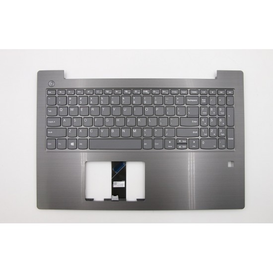 Carcasa superioara cu tastatura palmrest Laptop, Lenovo, IdeaPad V330-15ISK Type 81AW, 5CB0Q60195, fingerprint, layout US