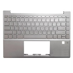 Carcasa superioara cu tastatura palmrest Laptop, HP, Pavilion Aero 13-BE, M64474-001, M64474-271, M52830-001, M52830-271, cu iluminare, layout US 