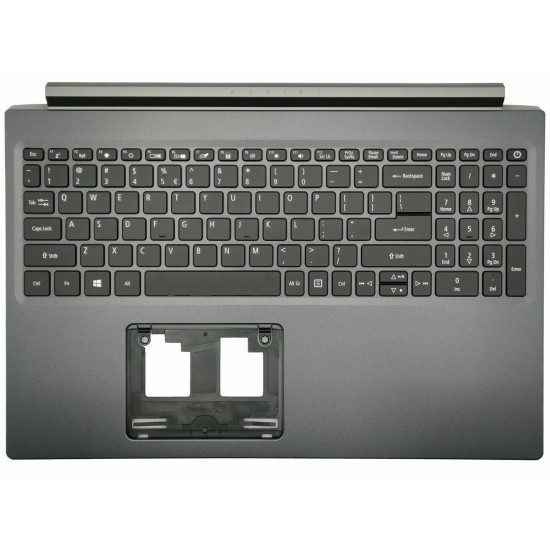 Carcasa superioara cu tastatura palmrest Laptop, Acer, Aspire A715-41G, A715-42G, A715-75G, N19C5, AP2Y200020, 6B.Q8LN2.001, iluminata, layout US Carcasa Laptop