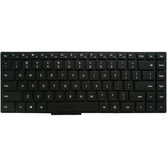 Tastatura Laptop, Huawei, MateBook D15 D2018, PL-W09, PL-W19, PL-W29, MRC-W00, MRC-W50, MRC-W60, MRC-W70, layout US 