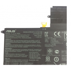 Baterie Laptop, Asus, ZenBook Flip S UX370, UX370U, UX370UA, UX370UAF, UX370UAR, 0B200-02420200, 2ICP3/82/138, C21N1706, 7.7V, 5070mAh, 39Wh