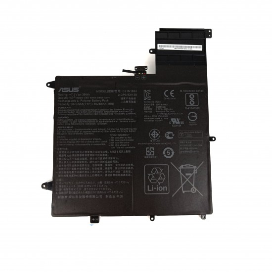 Baterie Laptop, Asus, ZenBook Q325, Q325U, Q325UA, Q325UAR, 0B200-02420000, 2ICP3/82/138, C21N1624, 7.7V, 5070mAh, 39Wh Baterii Laptop