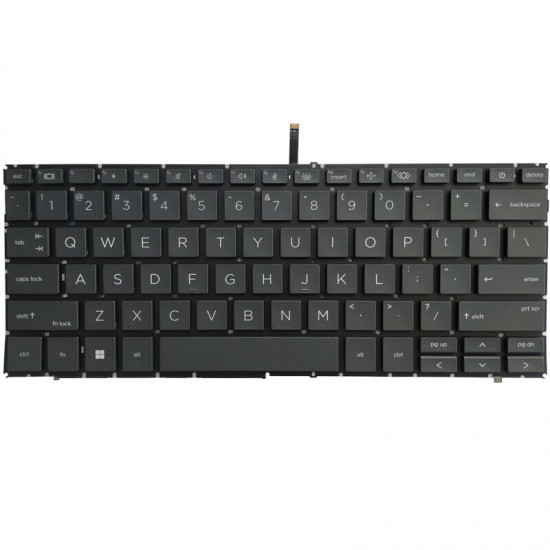 Tastatura Laptop, HP, EliteBook 840 G10, M93407-001, iluminata, layout US Tastaturi noi