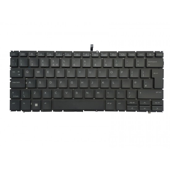 Tastatura Laptop, HP, EliteBook 840 G10, iluminata, layout UK Tastaturi noi