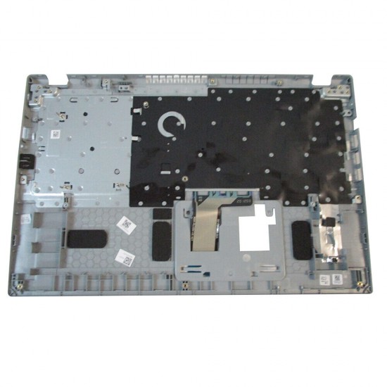 Carcasa cu tastatura Laptop, Acer, Aspire 5 A515-56, A515-56G, A515-56T, 6B.A6MN2.001, argintie, layout US