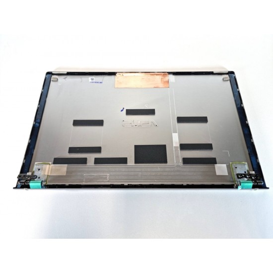 Capac Display cu balamale Laptop, Asus, ZenBook 15 UX534, UX534F, UX534FA, UX534FAC, UX534FT, UX534FTC, 90NB0NM5-R7A011, 13NB0NM5AM0711, 13N1-9DA0X11, argintiu, non touch