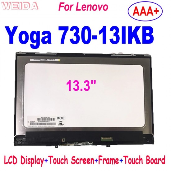 Ansamblu Display cu touchscreen laptop, Lenovo, Yoga 730-13IKB Type 81CT, 5D10Q89746, FHD, IPS, 30 pini Display Laptop