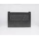 Carcasa superioara cu tastatura palmrest Laptop, Lenovo, IdeaPad 330-17ICH Type 81FL, 5CB0R48050, iluminata, gri, layout UK