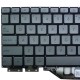 Tastatura Laptop, Asus, ZenBook Flip 15 UX562FA, UX562FAC, UX562UG, UX562IA, UX562IQ, iluminata, argintie, layout US