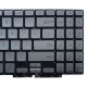 Tastatura Laptop, Asus, ZenBook Flip 15 UX562FA, UX562FAC, UX562UG, UX562IA, UX562IQ, iluminata, argintie, layout US