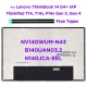Display Laptop, Lenovo, ThinkPad T14 Gen 4 Type 21K3, 21K4, N140JCA-EEL, 14 inch, FHD, 1920x1200, IPS, slim, 30 pini Display Laptop