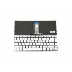 Tastatura Laptop, HP, 240 G6, 245 G6, 246 G6, TPN-W125, TPN-Q186, TPN-Q189, TPN-C131, iluminata, argintie, layout US