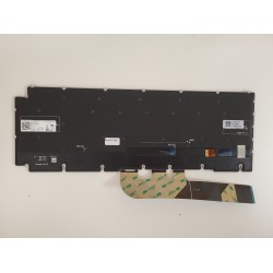 Tastatura Laptop, Dell, Inspiron, P105F, P105F001, P105F004, P105F005, 0R2GPD, 0TJ0J6, R2GPD, NSK-DEFABC, PK1336N1B00, DLM20K6, iluminare RGB 20 pini, layout US