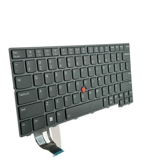 Tastatura Laptop, Lenovo, ThinkPad P14s Gen 3 Type 21J5, 21J6, 21AK, 21AL, iluminata, layout US Tastaturi noi